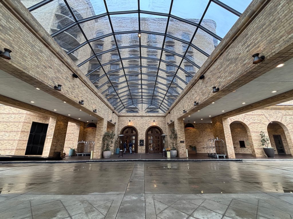 Ritz-Carlton entrance